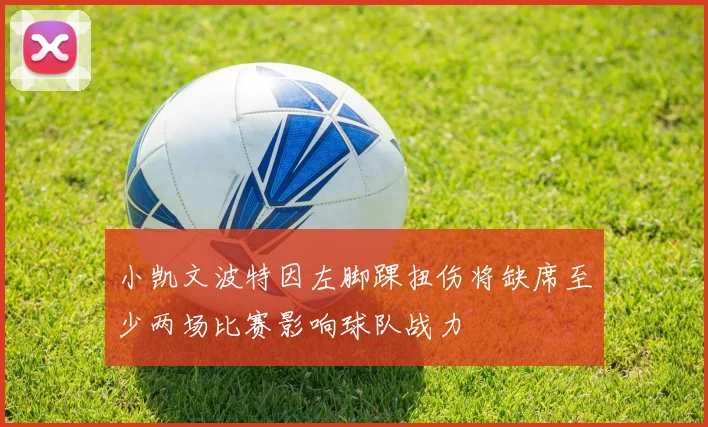 小凯文波特因左脚踝扭伤将缺席至少两场比赛影响球队战力